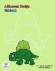 A dinosaur Design Notebook: Notebook size 8.5x11 in. for kids boys&girl who like dinosaur to handwriting and Have dinosaur pic on background. By Tingly B Cover Image