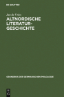 Altnordische Literaturgeschichte By Jan de Vries, Stefanie Würth (Preface by) Cover Image