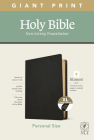 NLT Personal Size Giant Print Bible, Filament Enabled Edition (Red Letter, Genuine Leather, Black, Indexed) By Tyndale (Created by) Cover Image