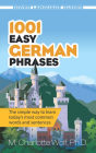 1001 Easy German Phrases (Dover Language Guides German) By M. Charlotte Wolf Cover Image