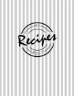My Best Recipes: Write down your beloved recipes and create your own cookbook. 120 recipe notebook. Organize your favourite dishes. Ori By Kose Books Cover Image