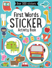 First Words Sticker Activity Book Cover Image