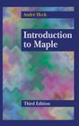 Introduction to Maple By Andre Heck Cover Image