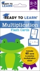 Ready to Learn: Grades 2-3 Multiplication Flash Cards By Editors of Silver Dolphin Books Cover Image