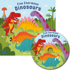 Five Enormous Dinosaurs [With CD (Audio)] (Classic Books with Holes Us Soft Cover with CD) By Will Bonner (Illustrator) Cover Image