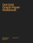 Dot Grid Graph Paper Notebook: Black & Gold (Simple #11) By Analog Ux Press Cover Image