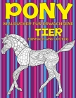 Malbücher für Erwachsene - Einfach und lustig - Tier - Pony Cover Image