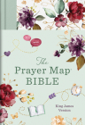 The KJV Prayer Map® Bible [Mint Blossoms] (Faith Maps) By Compiled by Barbour Staff Cover Image