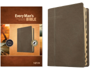 Every Man's Bible NIV (Leatherlike, Pursuit Granite, Indexed) By Tyndale (Created by), Stephen Arterburn (Notes by), Dean Merrill (Notes by) Cover Image