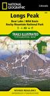 Longs Peak: Rocky Mountain National Park Map [Bear Lake, Wild Basin] (National Geographic Trails Illustrated Map #301) By National Geographic Maps Cover Image