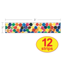 The Very Hungry Caterpillar(tm) Dots Straight Bulletin Board Borders Cover Image