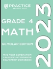 2023 grade 4 math scholar edition By Practice Benefit Corp Cover Image