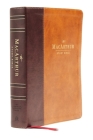 Nasb, MacArthur Study Bible, 2nd Edition, Leathersoft, Brown, Comfort Print: Unleashing God's Truth One Verse at a Time By John F. MacArthur (Editor), Thomas Nelson Cover Image