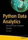 Python Data Analytics: With Pandas, Numpy, and Matplotlib By Fabio Nelli Cover Image