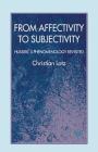 From Affectivity to Subjectivity: Husserl's Phenomenology Revisited By C. Lotz Cover Image