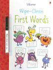 Wipe-Clean First Words [With Dry-Erase Marker] By Kimberley Scott (Illustrator) Cover Image