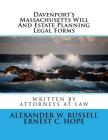Davenport's Massachusetts Will And Estate Planning Legal Forms Cover Image