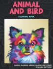 Animal and Bird - Coloring Book - Unique Mandala Animal Designs and Stress Relieving Patterns By Giselle Colouring Books Cover Image