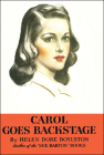 Carol Goes Backstage By Helen Dore Boylston Cover Image