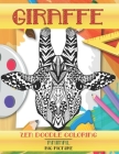 Zen Doodle Coloring Big Picture - Animal - Giraffe Cover Image