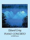 Piano Concerto in Full Score By Edvard Grieg Cover Image