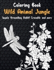 Wild Animal Jungle - Coloring Book - Impala, Groundhog, Rabbit, Crocodile, and more Cover Image