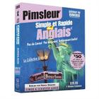 Pimsleur English for French Speakers Quick & Simple Course - Level 1 Lessons 1-8 CD: Learn to Speak and Understand English for French with Pimsleur Language Programs Cover Image