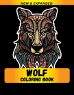 Wolf Coloring Book: Stress Relieving Designs for Adults Relaxation Cover Image
