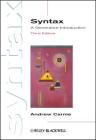 Syntax: A Generative Introduction (Introducing Linguistics #16) Cover Image