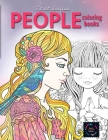 Best adult coloring books, People coloring books: Coloring for adults By Happy Arts Coloring Cover Image
