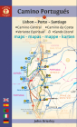 Camino Portugués Maps: Lisbon - Porto - Santiago / Camino Central, Camino de la Costa, Variente Espiritual & Senda Litoral By John Brierley Cover Image