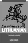 Easy Way to Lithuanian Cover Image