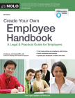 Create Your Own Employee Handbook: A Legal & Practical Guide for Employers Cover Image