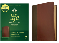 NLT Life Application Study Bible, Third Edition (Red Letter, Leatherlike, Brown/Tan) Cover Image