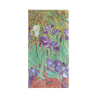 Paperblanks | 2024 Van Gogh’s Irises | 12-Month | Slim | Horizontal | Elastic Band Closure | 160 Pg | 100 GSM By Paperblanks (By (artist)) Cover Image