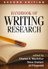 Handbook of Writing Research, Second Edition By Charles A. MacArthur, PhD (Editor), Steve Graham, EdD (Editor), Jill Fitzgerald, PhD (Editor) Cover Image