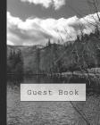 Guest book: A log book for visiting guests to log their holiday vacation stay and leave a message to the guest house hosts and fut By Mackay's Musings Journals Cover Image