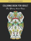 Coloring Book For Adult: Stress Relieving Animal Designs By Blue Star Happy Coloring Cover Image