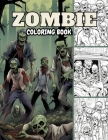 Zombie Coloring Book: A Terrifying Adventure 8.5x11 Cover Image