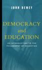 Democracy And Education By John Dewey Cover Image