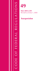 Code of Federal Regulations, Title 49 Transportation 200-299, Revised as of October 1, 2020: Part 1 By Office of the Federal Register (U S ) Cover Image