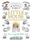 Little House Coloring Book: Coloring Book for Adults and Kids to Share (Little House Merchandise) Cover Image