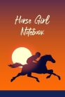 Horse Girl Notebook: Record Your Horseback Riding Practices, Lessons, And Competitions Cover Image