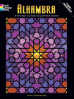 Alhambra Stained Glass Coloring Book (Dover Design Stained Glass Coloring Book) By Nick Crossling Cover Image