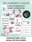 The Accidental Axolotl-Violin: Learn to play sharps, flats and naturals on your violin! By Judy Violinjudy Naillon Cover Image