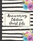 Anniversary Edition Guest Libs: Keepsake Memory Guestbook Log - Embraceable You - For a Special Couple - Advice Best Wishes - Celebrating Us - Happily By Lovesassy Press Cover Image