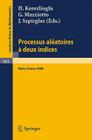 Processus Aleatoires a Deux Indices: Colloque E.N.S.T. - C.N.E.T., Paris 1980 (Lecture Notes in Mathematics #863) By H. Korezlioglu (Editor), G. Mazziotto (Editor), J. Szpirglas (Editor) Cover Image