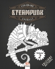 Colorare Steampunk animali - Volume 2 - edizione notturna: Libro da colorare per adulti (Mandala) - Anti-stress - volume 2 Cover Image