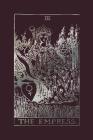 The Empress: Tarot Card Notebook Raisin Black 120-Page By Nifty Notebooks Cover Image