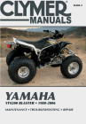 Yamaha YFS200 Blaster, 1988-2006: Maintenance * Troubleshooting * Repair (Clymer Powersport) Cover Image